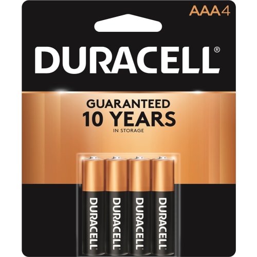 Duracell Size AAA Batteries 4-Pack